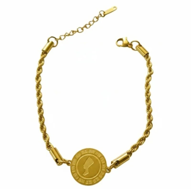 Luxuria Gold-tone stainless steel bracelet, women's jewelry bracelet - Image 1